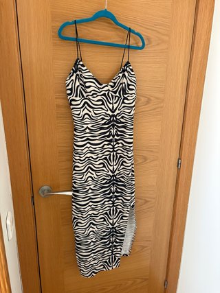 Vestido Estampado Cebra