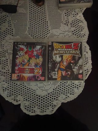 Lote 2 Juegos Dragon Ball PS3