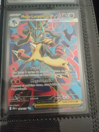 Carta Pokémon Mega-Lucario EX