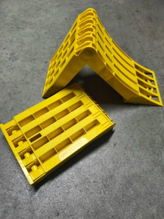 Set de 2 calzos plegables de bloqueo
