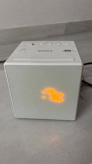 Radio Despertador Sony ICF-C1 Blanco