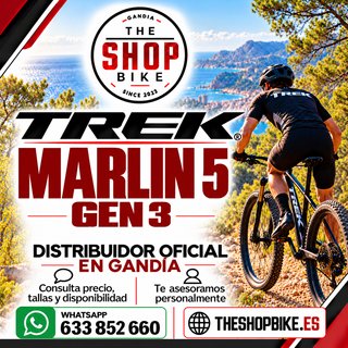 Trek Marlin 5 Gen 3 | Bicicleta de montaña