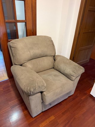 Sillón Eléctrico Reclinable Beige
