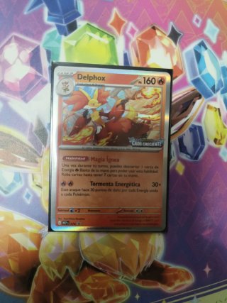 Carta Pokémon Delphox - Caos Creciente