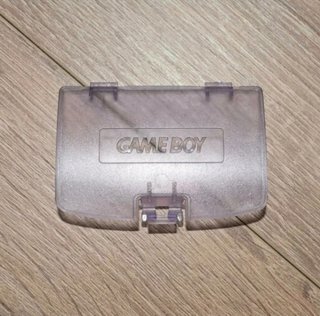 Copertura posteriore trasparente viola per Game Boy Color