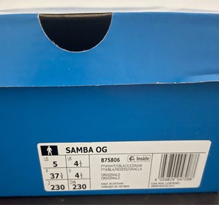 Adidas Samba OG Talla 37.5