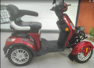 Scooter Eléctrico Fotona MOTO 800W Rojo