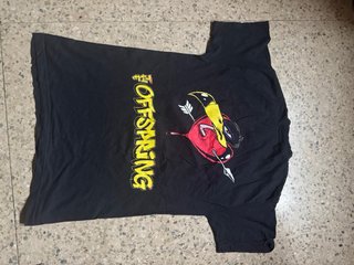 Camiseta The Offspring Negra Talla S
