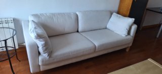 Sofá Ikea 3 plazas beige