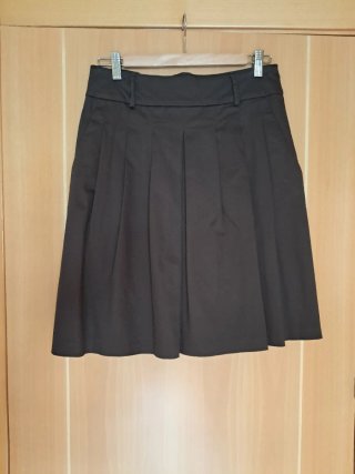 Falda marrón de Zara