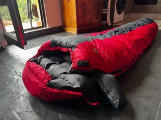 Saco y Patucos de Pluma, alta montaña, nuevos!!!