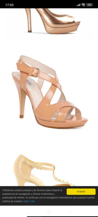 Sandalias de Piel Bimba y Lola Nude