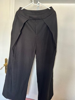 Pantalón ancho negro