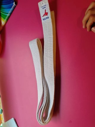 Lote de 3 cinturones de karate