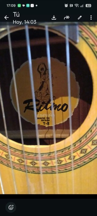 Guitarra Española Ritmo T-2