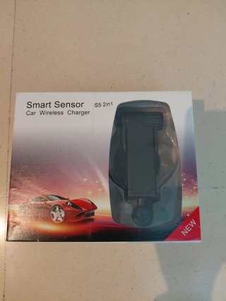 Cargador Inalámbrico Coche Smart Sensor S5