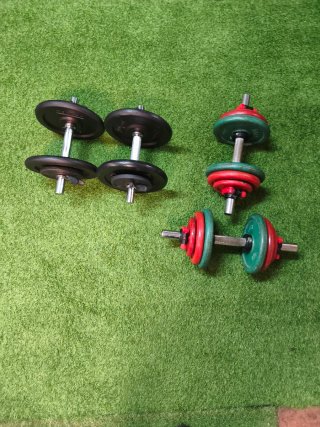 Set de 4 Mancuernas Ajustables