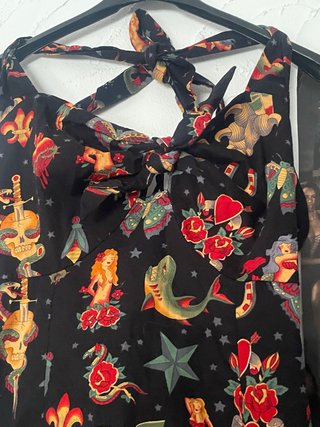 Vestido Pin Up Estampado