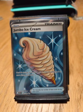 Carta Pokémon Jumbo Ice Cream. En English