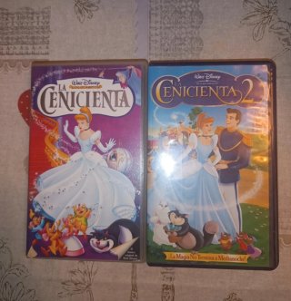 Pack 2 Películas VHS La Cenicienta
