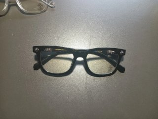 Gafas Chrome Hearts Negras y Plateadas
