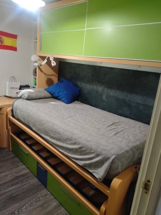 Habitación Juvenil con Cama Nido
