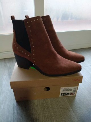 Botines Marrones Botega Talla 39