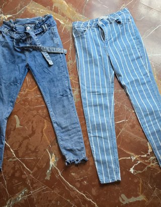 Lote 2 Jeans Slim Fit Talla 36 y 38