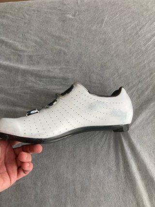Zapatillas de Ciclismo Carretera Blancas