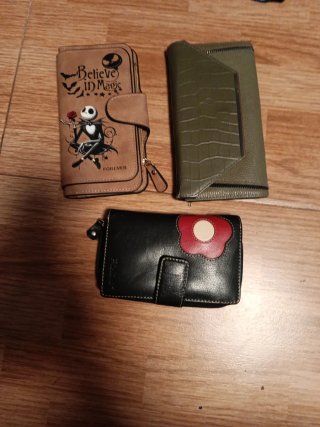 Lote de 3 Carteras
