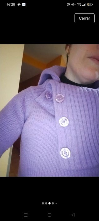 Jersey Lila con Botones