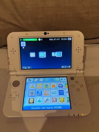New Nintendo 3DS XL Rosa y Blanca
