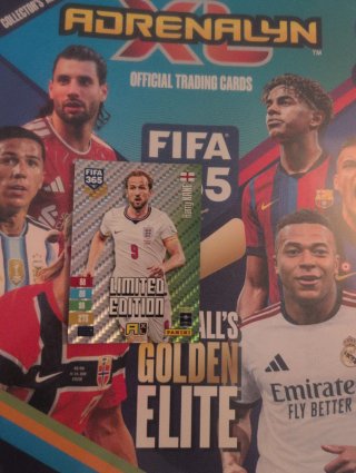 Carta Adrenalyn XL Harry Kane Limited Edition