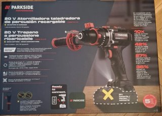 Taladro Percutor Parkside PSBSAP 20-Li