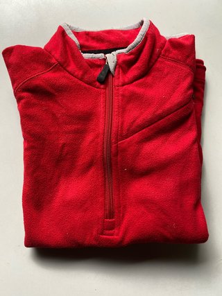 Forro polar Columbia rojo