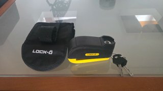Antirrobo de disco para moto LOCK-8