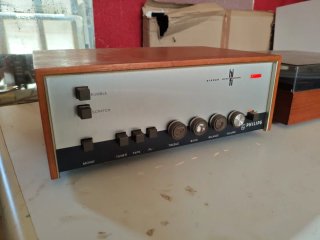 Amplificador Estéreo Philips Vintage