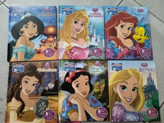 Lote de cuentos princesas con audiolibro