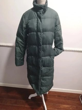 Abrigo plumas largo vintage Tommy Hilfiger talla S