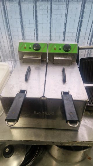 Freidora Doble Profesional La Bari