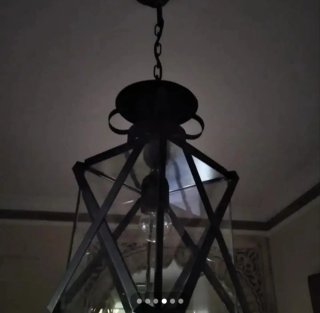 Lámpara de techo estilo farol
