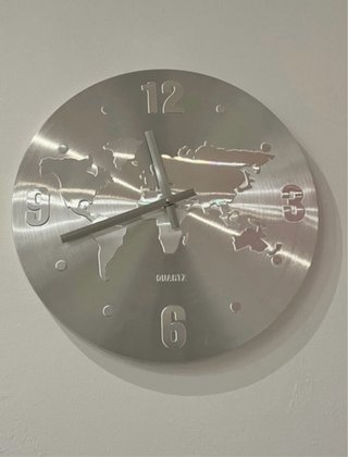 Reloj Decorativo Mapa Mundi