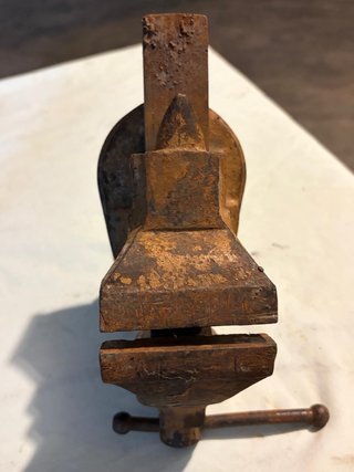 Morsa da banco in metallo
