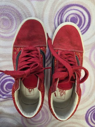 Zapatillas Vans Rojas