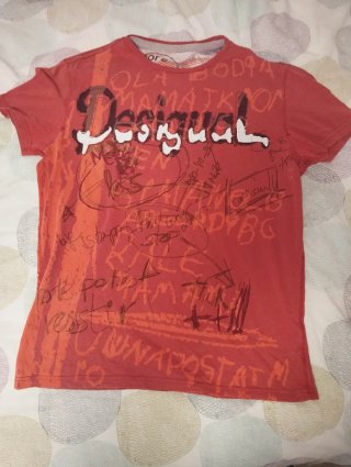Camiseta Desigual Roja