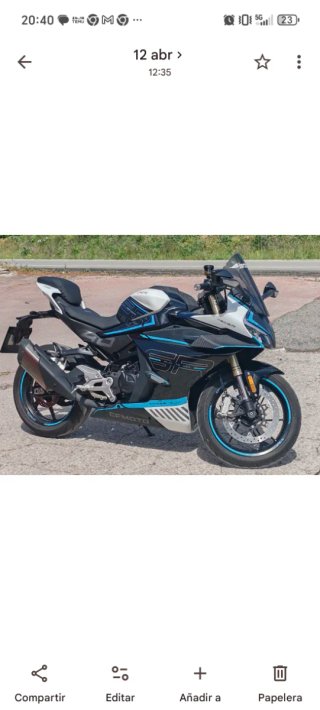 CFMOTO 450 SR Sportbike
