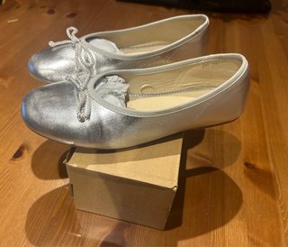 Bailarinas Metalizadas Mango T. 35