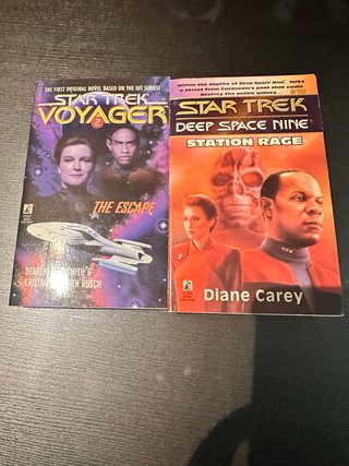 2 Libri Star Trek: Voyager e Deep Space Nine