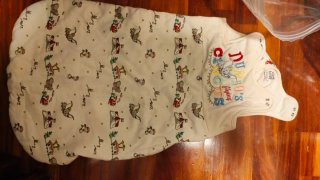 Saco de dormir bebé Dumbo 80 cm + accesorios