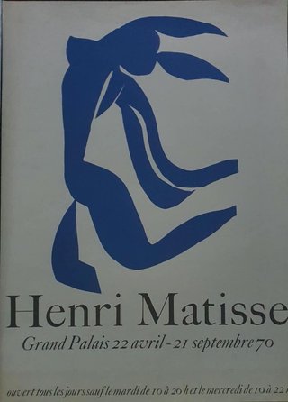 Póster Henri Matisse Grand Palais 1970